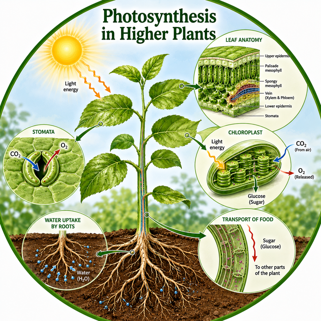 Photosynthesis in Higher Plants