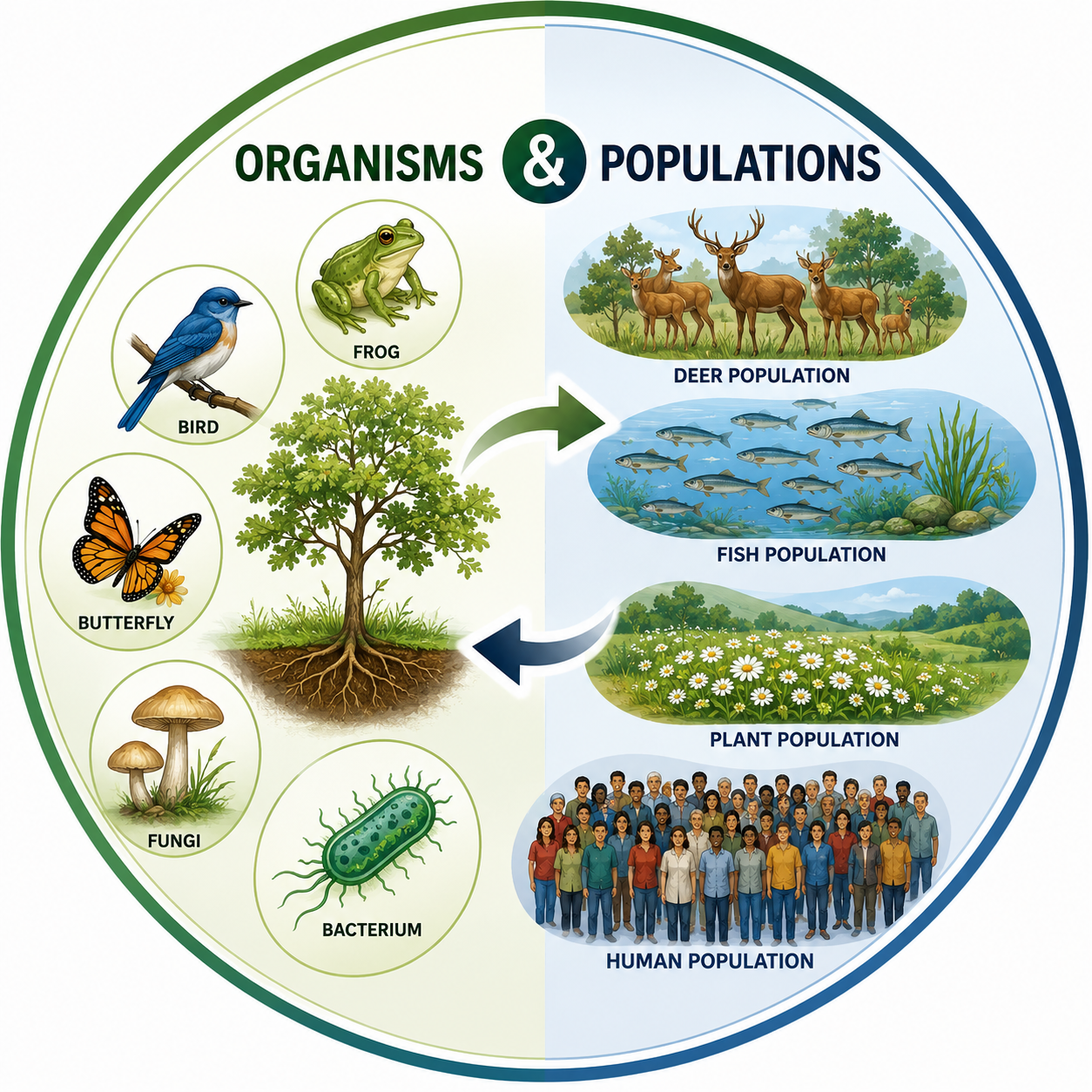 Organisms and Populations
