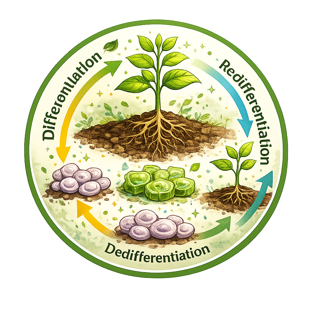 Differentiation, Dedifferentiation and Redifferentiation