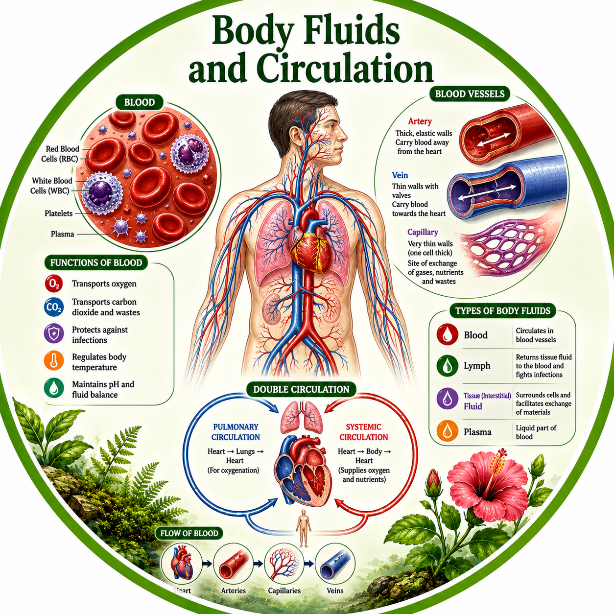 Body Fluids and Circulation