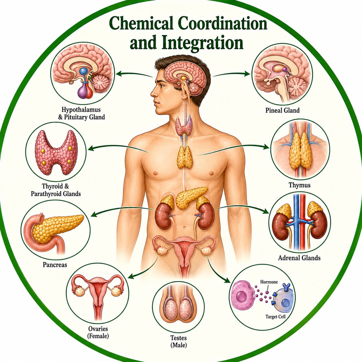 Chapter 19 - Chemical Coordination and Integration Flashcards