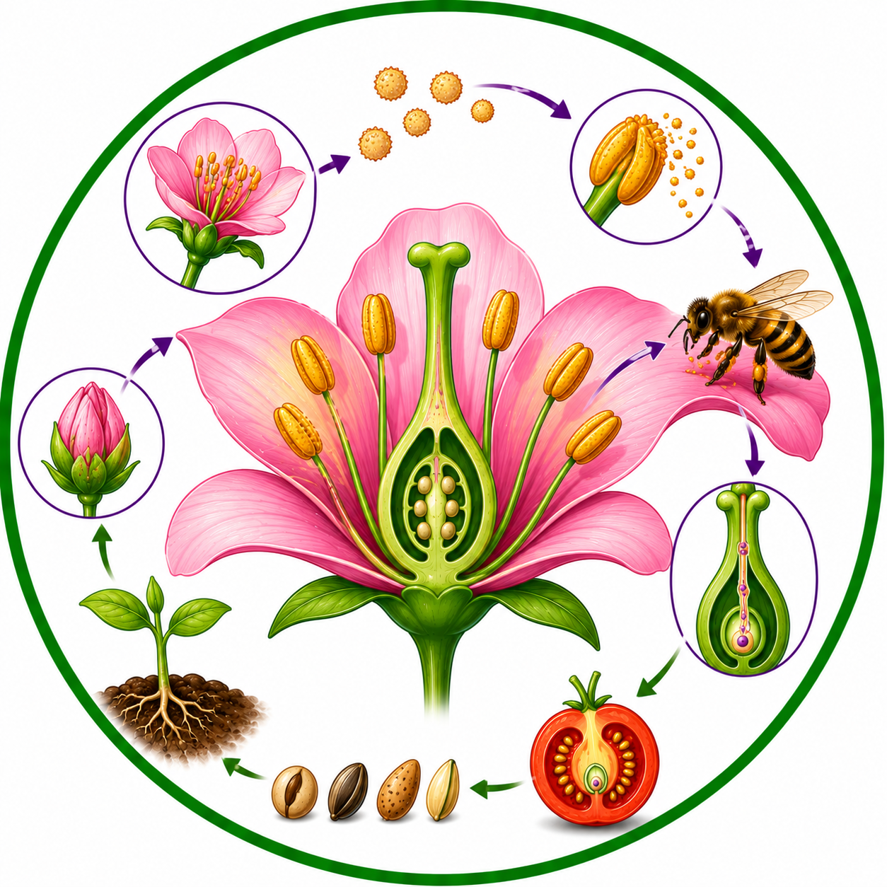 Pre-Fertilisation-Structures and Events