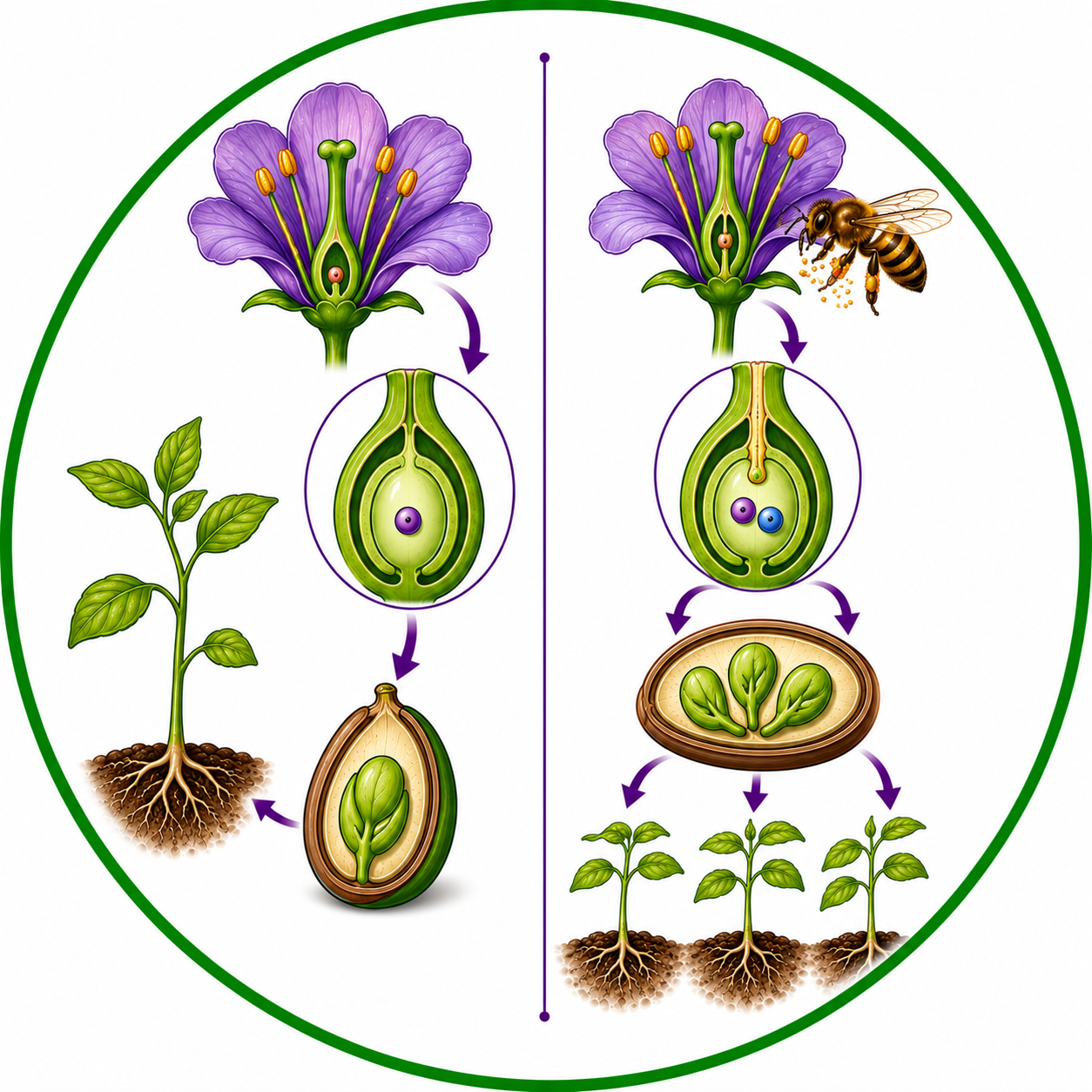 Apomixis and Polyembryony
