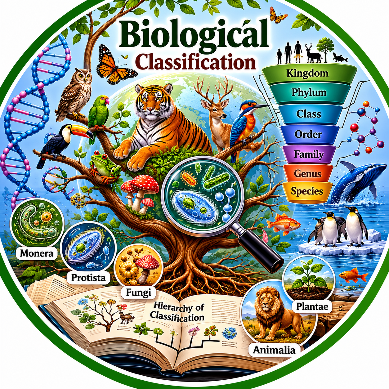 Chapter 2 - Biological Classification Flashcards