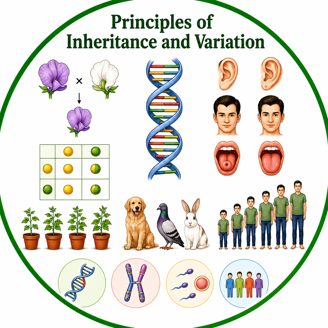 Principles of Inheritance and Variation