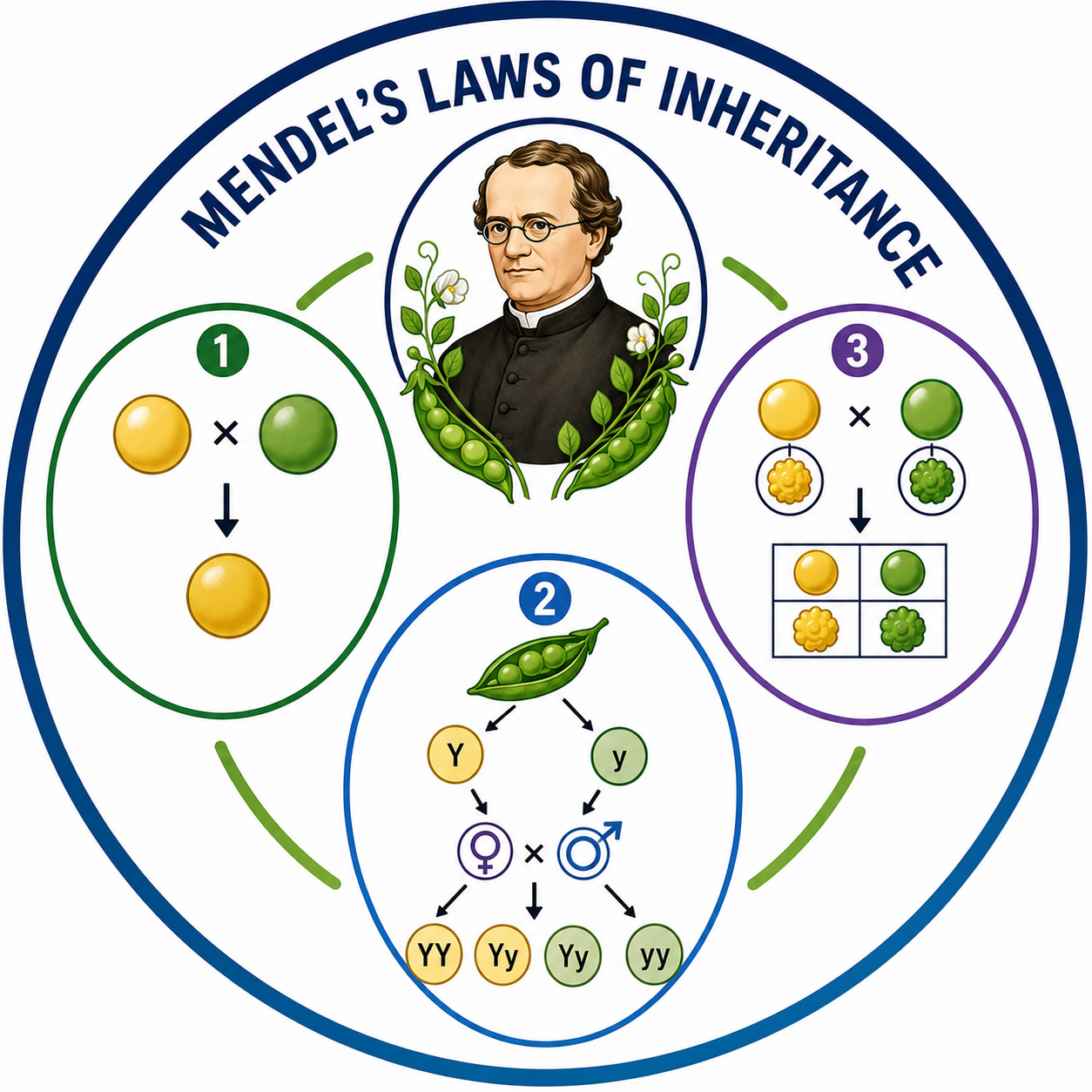 Mendel’s Laws of Inheritance