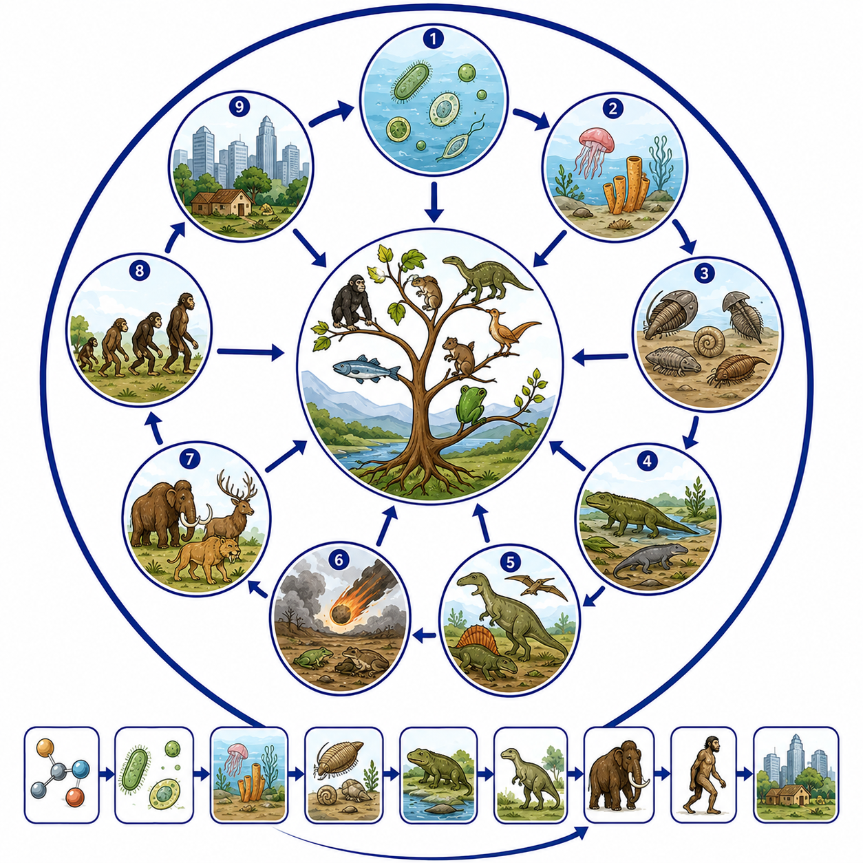 A Brief Account of Evolution